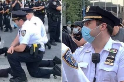 Policeman Apologizes to Colleagues for Kneeling in GeorgeFloyd Protest