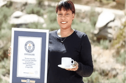 SA Woman Makes 249 Cups of Tea In 1 Hour To Set World Record