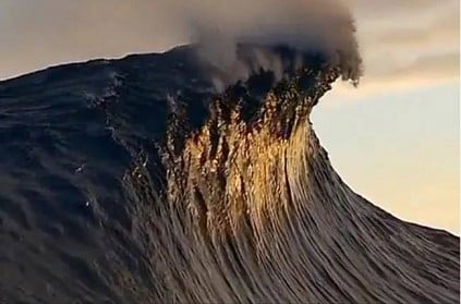 Sea Wave Touching Clouds video goes viral