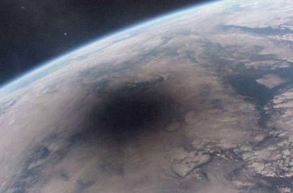 Shadow of the Moon that fell on Earth: Another view of eclipse