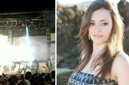 Spanish pop star dies after freak on stage fireworks accident
