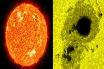 sun black spot sharjah scientist cycle 25 may affect satellites