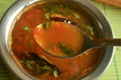 Tamil Nadu chef made Tamil Nadu rasam us corona patients