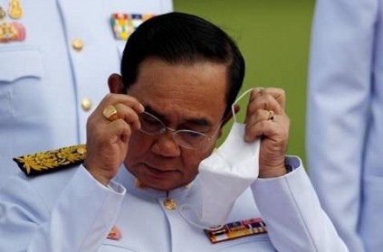 Thailand’s prime minister is fined for not wearing a mask