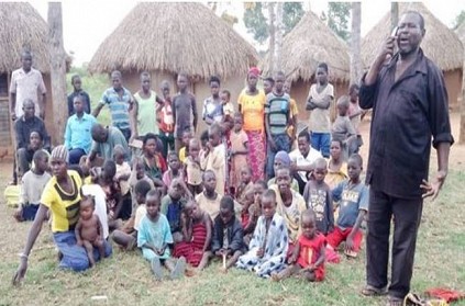 This Uganda Man having 12 wives and 102 children seek help