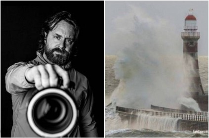 UK photographer captures face in breaking waves Pic goes viral