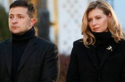 Ukraine presidents wife Olena Zelenska tests positive for covid19