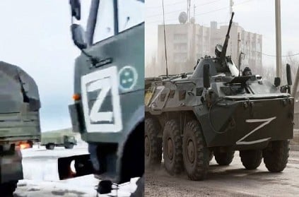 Ukraine why Russia have a secret symbol in tanks and trucks