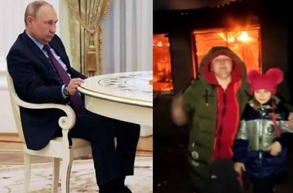 Ukraine woman thanks Putin after her home fired in war