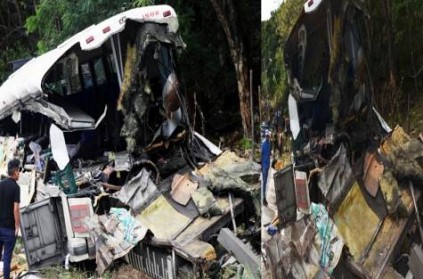 US Accident 21 Killed In Bus Truck Crash In Guatemala