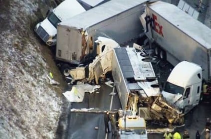 US Accident 5 Dead 60 Injured In Pennsylvania Turnpike Crash