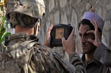 us Biometric equipment in the hands of the Taliban