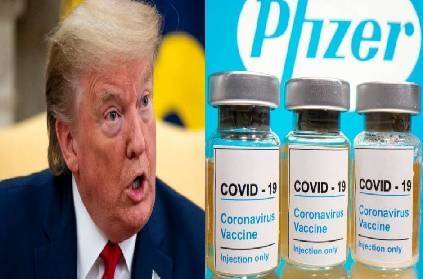 us presential election trump accuses pfizer withholding covid vaccine