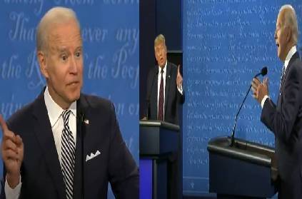 us presidential elections joe biden calls trump a clown in live debate