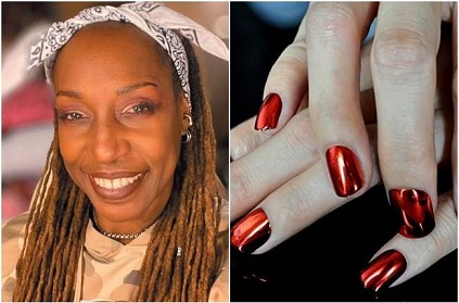 US Women maintaining her nails for 30 years Pics go viral