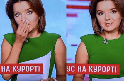 Video : News anchor’s tooth falls out during live TV
