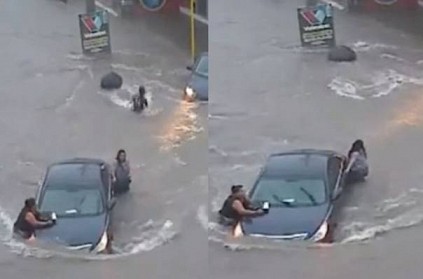 WATCH: 17 year old girl falls down a drain in Mexico