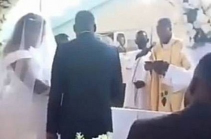 Wedding interrupted by groom’s real wife and children