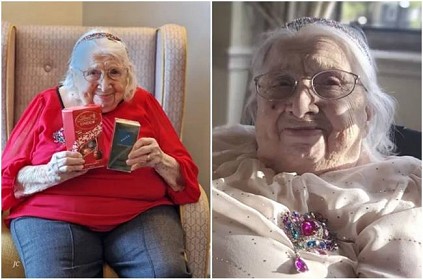 Woman 100 YO shares her secret to long and happy life