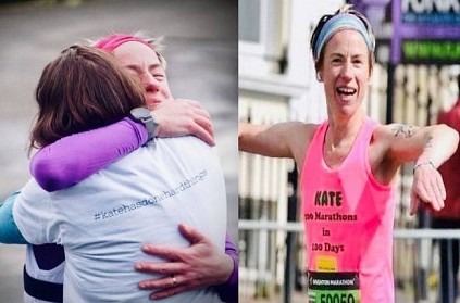 woman runs 106 marathons for 106 days creates guinness record