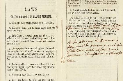 world oldest football rule book from 1858 sells for 58 lakhs