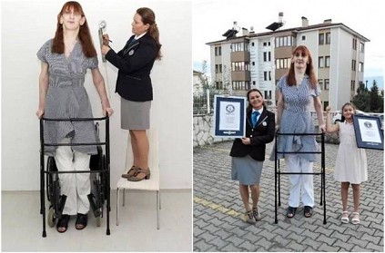 World Tallest Woman Alive Receives 3 More Guinness World Records