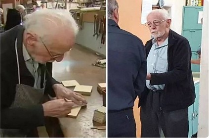 World War II veteran works a daily job at 102