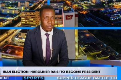 Zambia newsreader talking live news not paid salary