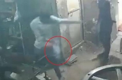 Factory worker’s smartphone explodes in pocket, caught on cctv camera