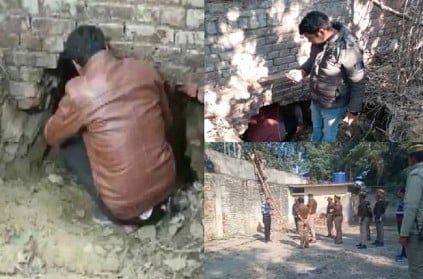 UP 10 ft long tunnel thieves looted bank worth 1 crore rupees gold