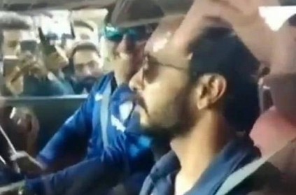 Dhoni taking Jadhav and Pant for a ride in his Hummer is going viral
