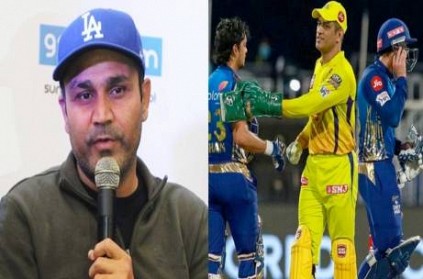 IPL Sehwag Comes In Support Of Dhoni After CSKs Defeat Against MI