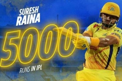 WATCH: Raina becomes first batsman to score 5000 runs in IPL