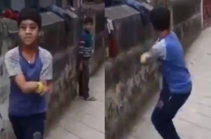 Without hands boy bowling video goes viral