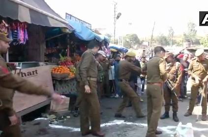 Explosion in Jammu bus stand,28 people Injured