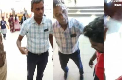 Zomato Delivery boy forced to go out from Pondicherry Mall
