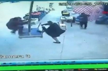 Man flies off on an umbrella during strong winds in Turkey goes viral