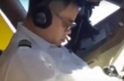 video: pilot sleeping in the cockpit mid-flight, what happened next