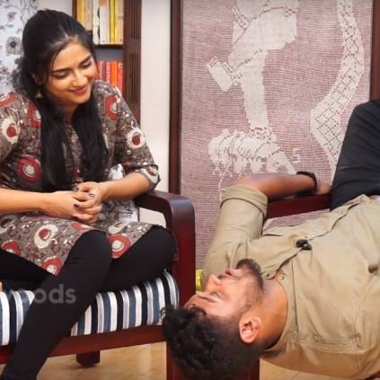 First Ever hanging interview-Actress Vasundhara plays Kiss Me Hug Me Slap Me