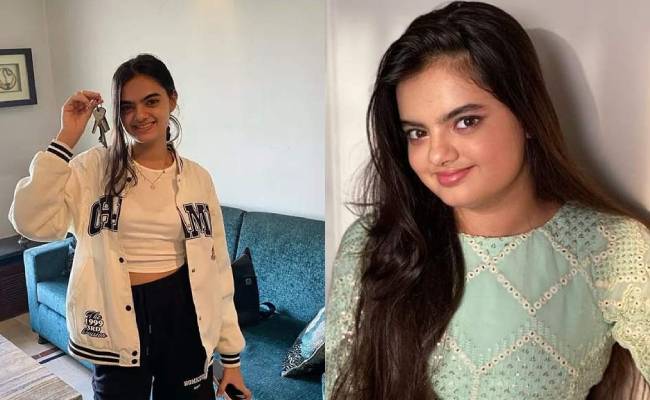 15 Yr old serial actress ruhaanika dhawan buys her own dream house