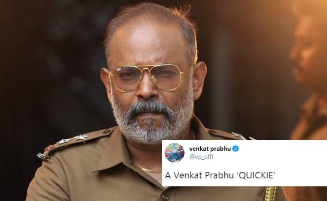 A Venkat Prabhu QUICKIE update on VP10 film வெங்கட் பிரபு