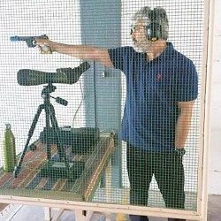 Actor Ajithkumar participated in the state rifle shooting championship held in Coimbatore