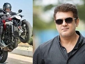 Actor Ajith's autographed glove was auctioned off by a fan