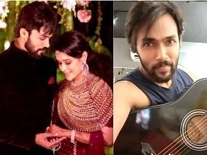 நடிகர் ஆரவ் காதல் மனைவிக்கு செய்த சத்தியம் | Actor Arav's first promise to his wife goes viral