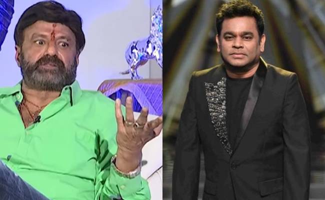 actor balakrishna says who is arrahman fans troll condemn video