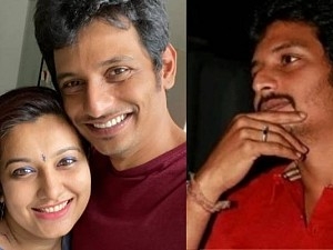 ஜீவா மனைவியுடன் லேட்டஸ்ட் போட்டோ | Actor Jiiva's latest click with his wife goes viral