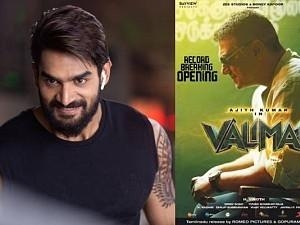 Actor Kartikeya First Tweet after Valimai Movie Release