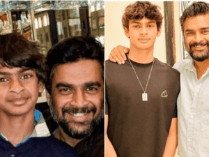 Actor Madhavan shares video about his son record breaking swimming