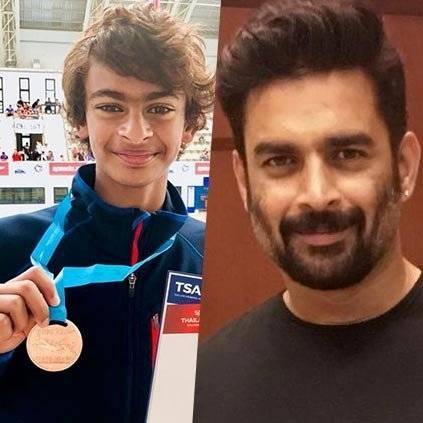 Actor Madhavan son Vedaant wins Asian Age Group Championship