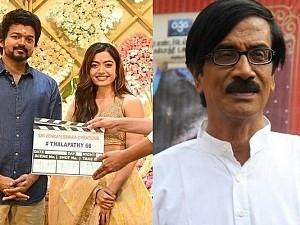 Actor manobala clarifying thalapathy 66 rumours